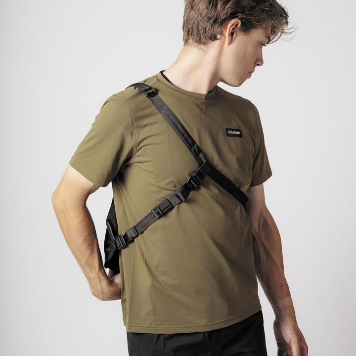 GripGrab R.A.Y. Musette Bag – Fahrrad Umhängetasche 7L Messenger Tasche | Cycling Musette Bag aus Bi