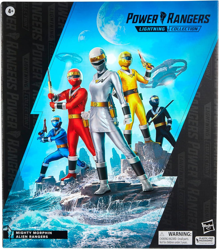 Power Rangers Lightning Collection 5er-Pack Alien Rangers von Aquitar, 15 cm grosse Action-Figuren