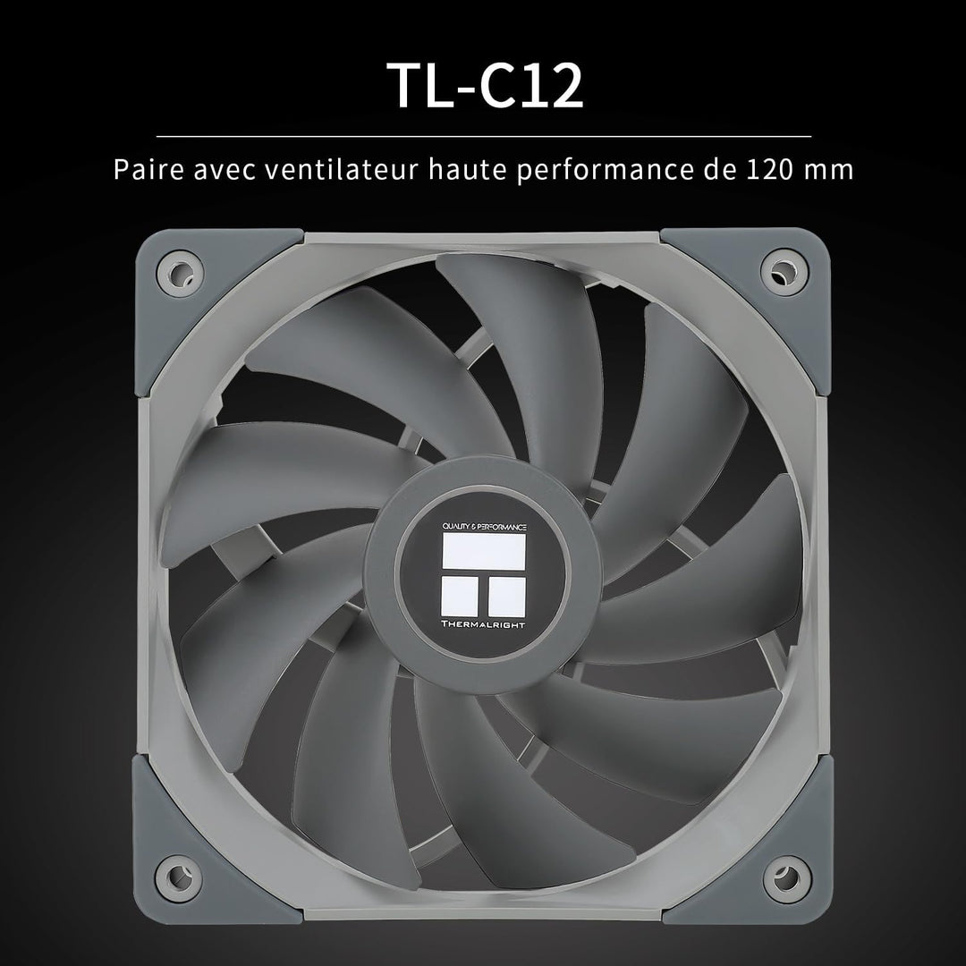 Thermalright Peerless Assassin 120 CPU-Luftkühler, PA120, 6 Heatpipes -Kühler, zwei 120mm TL-C12-PWM