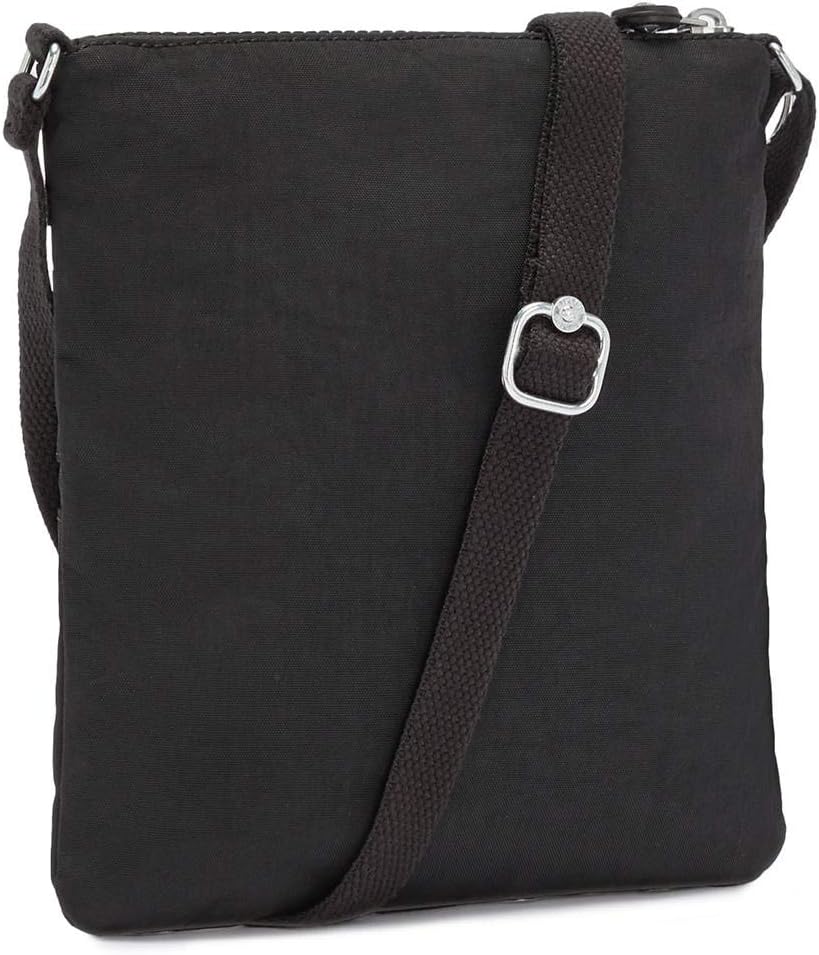 Kipling Damen Keiko Crossbody Tasche 8"L x 9"H x 1.25"D Black Noir, 8"L x 9"H x 1.25"D Black Noir