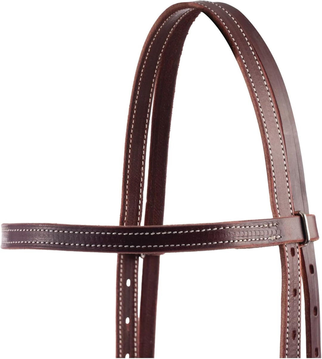 Weaver Leather Latigo Stirnband aus Leder burgunderfarben, burgunderfarben