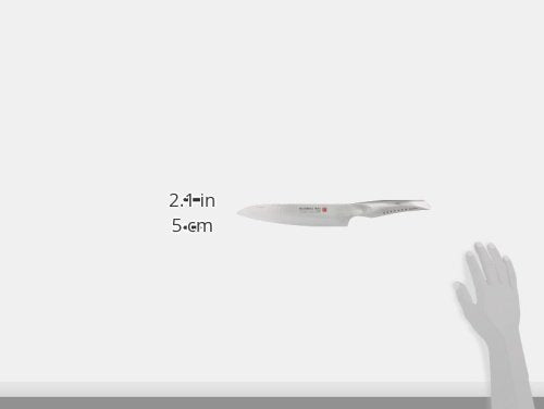 Global SAI-02 Tranchiermesser, 21cm Hammerdesign