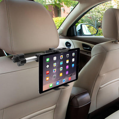 Macally HRMOUNTPRO einstellbare Autokopfstützenhalterung für iPad/Tablet mit einer Breite bis 25,4 c