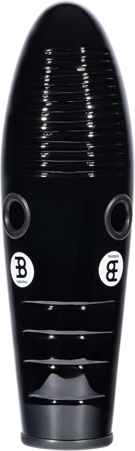 Meinl Percussion GU7BK Fiberglas Guiro, 38,5 cm Länge, schwarz