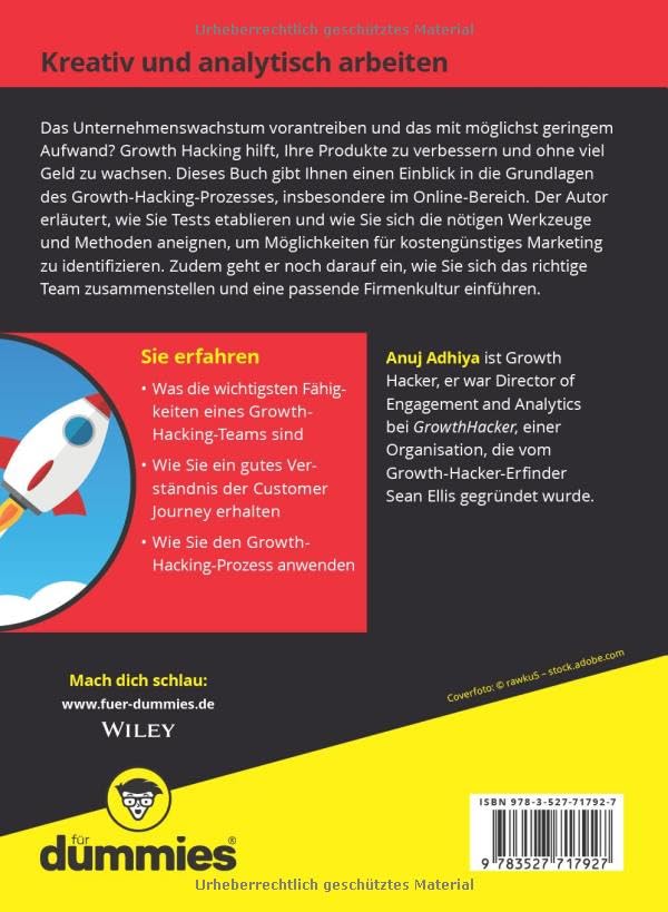 Growth Hacking für Dummies (...für Dummies), Taschenbuch