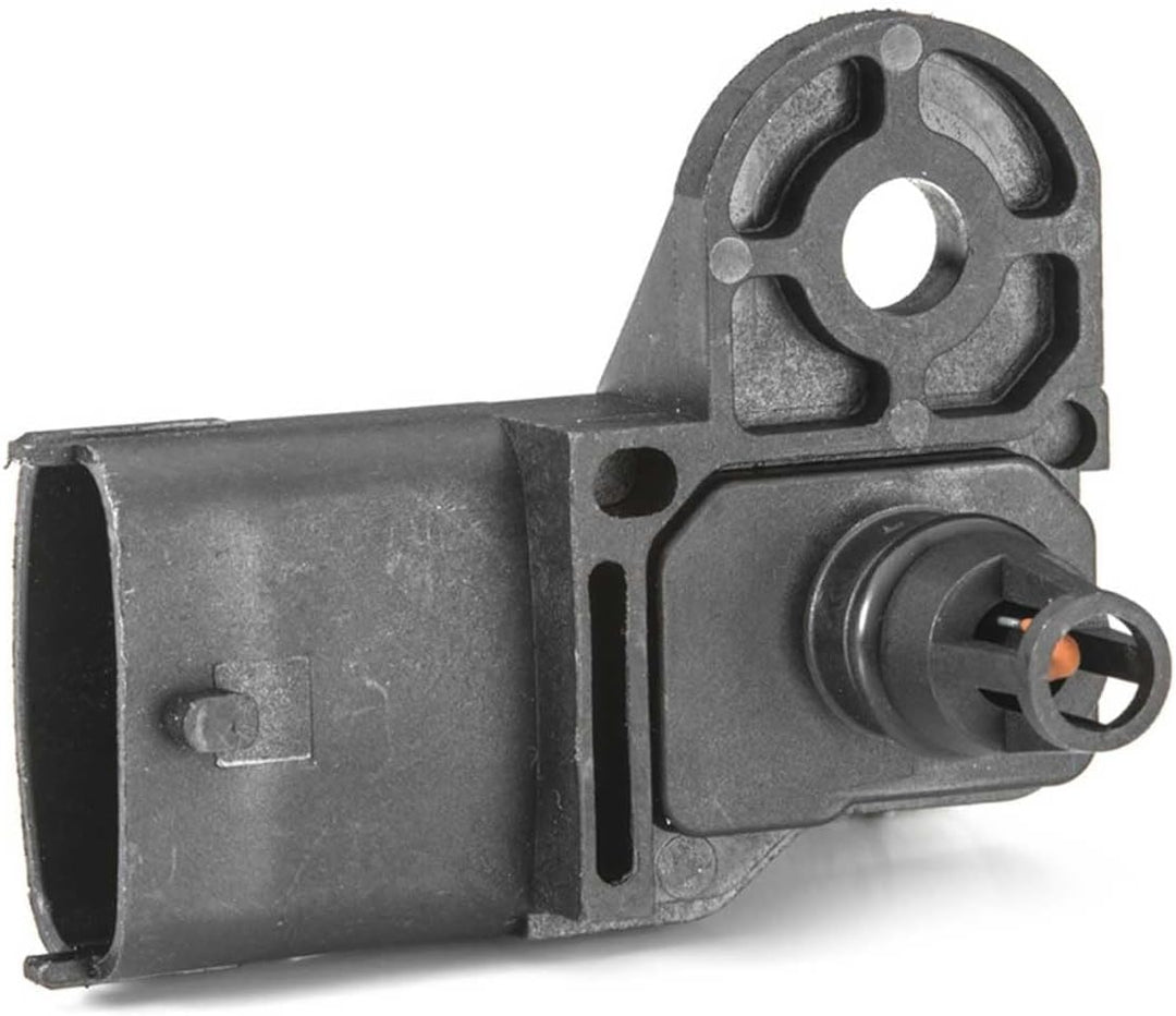 HELLA 6PP 013 112-251 Sensor, Saugrohrdruck - 4-polig - geschraubt - mit Dichtung