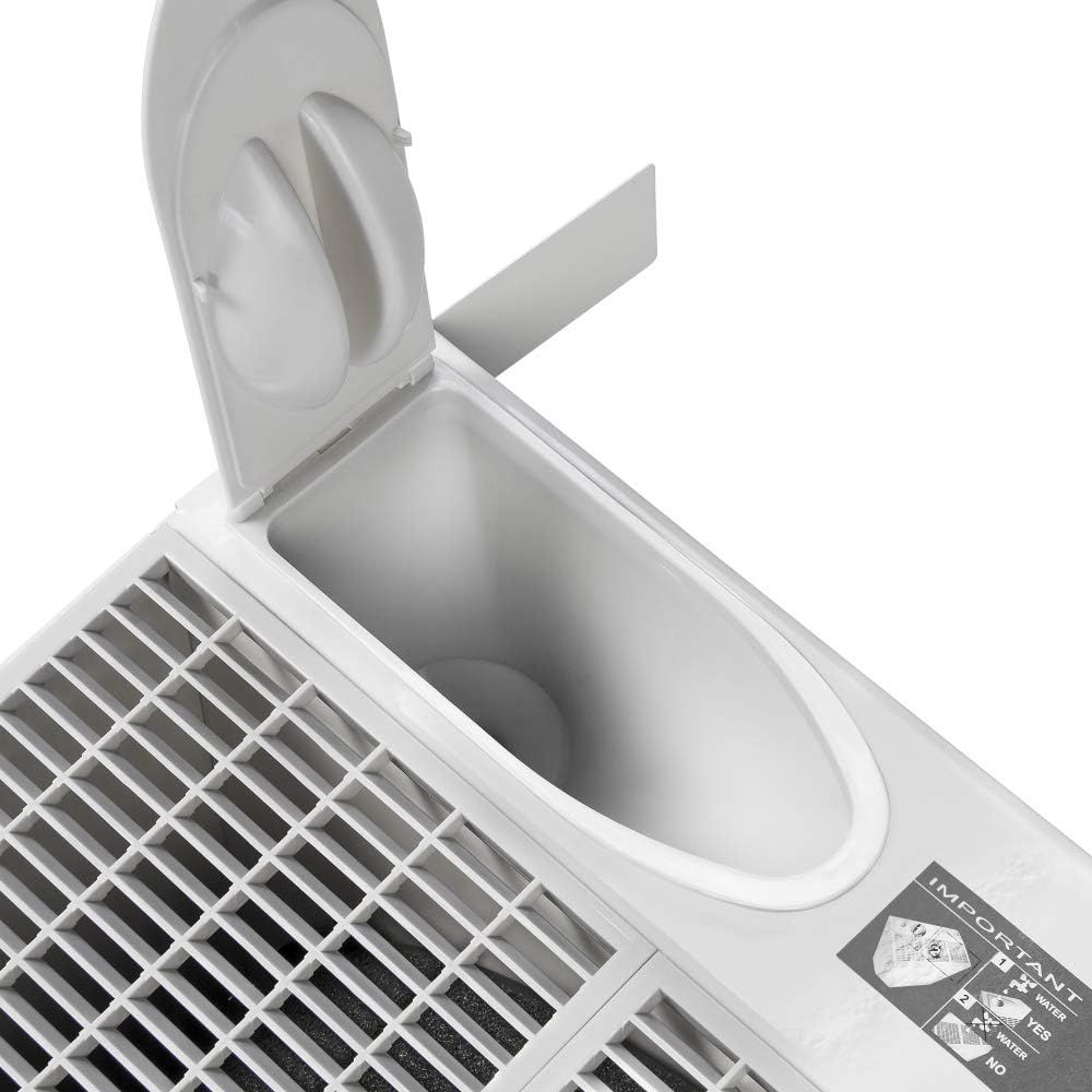 TROTEC Luftbefeuchter B 400 – Raumbefeuchter für grosse Räume bis 360 m²/ 900 m³, 29 l Tank, Gebläse