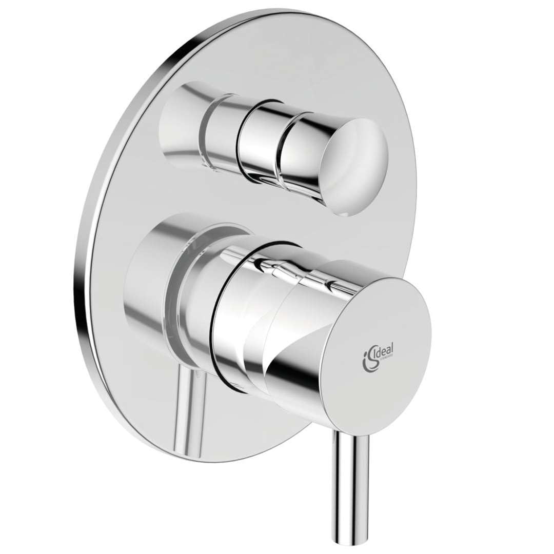 Ideal Standard A6939AA Ceraline Miscelatore incasso vasca doccia, completo, cromato Einhebelmischer