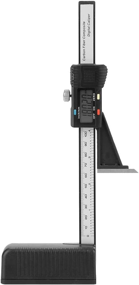 0-150 Mm Digitaler Höhenmesser, Messgerät Höhenmesser Präzisions-Höhenöffnungs-Tiefenmesser mit Magn