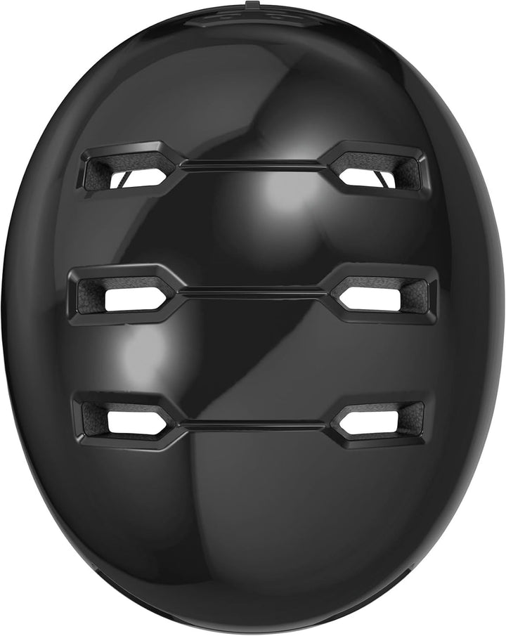 ABUS Kinderhelm Skurb Kid - robuster Fahrradhelm im Skater-Look mit Platz für einen Zopf und vielfäl