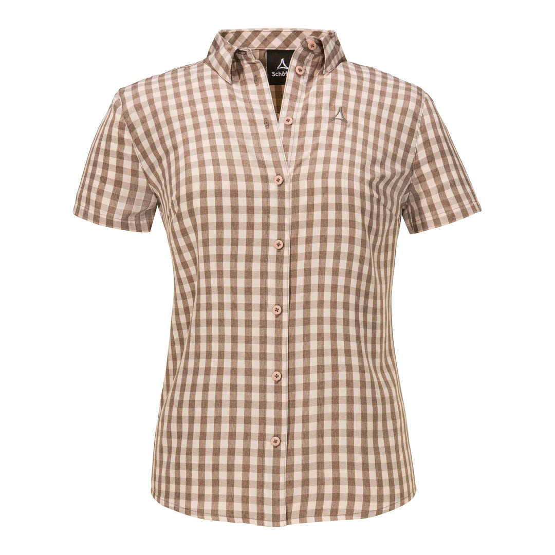 Schöffel Damen Circ Blouse Style Dalfoss WMS Bluse 36 Twilight Mauve, 36 Twilight Mauve
