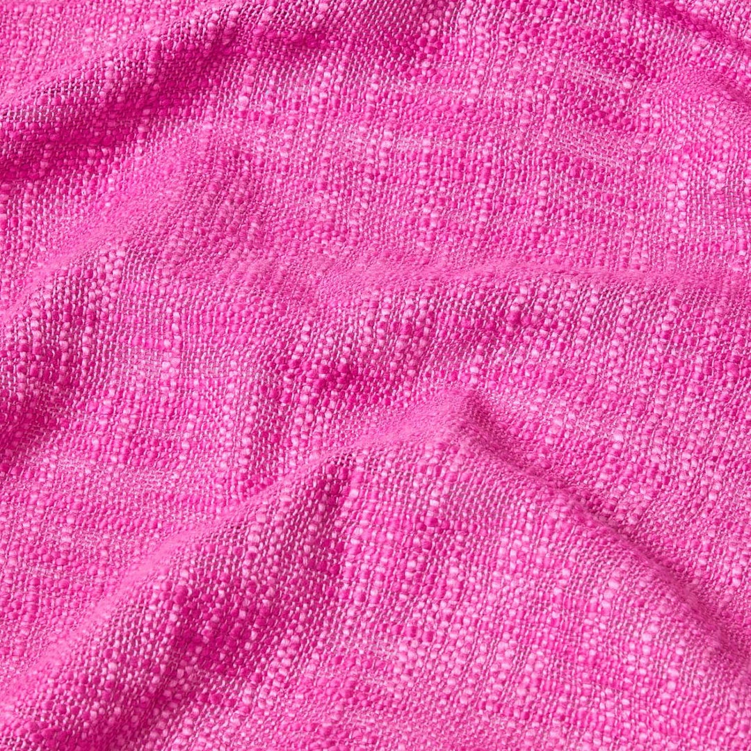 Homescapes extra grosse Tagesdecke Nirvana, pink, Wohndecke/Sofaüberwurf aus 100% Baumwolle, 225 x 3