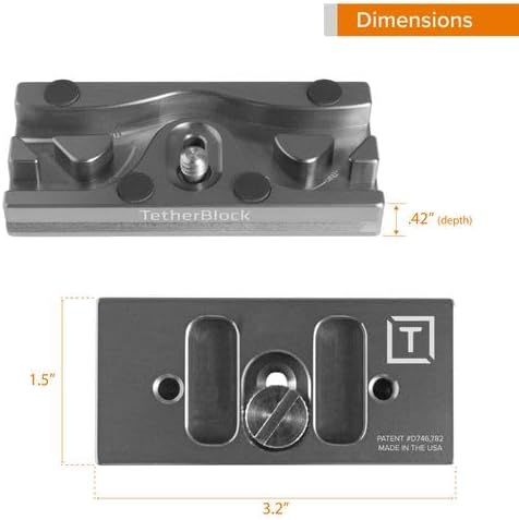 Tether Tools Tetherblock QR Plus Schnellspanner (grau)