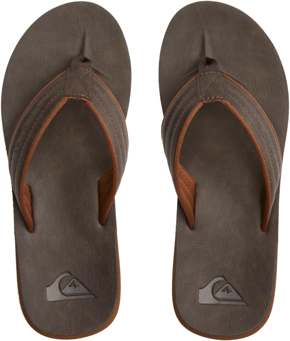 Quiksilver CARVER NUBUCK M SNDL TKD0 Herren Sandalen 39 EU Braun Demitasse Solid Ctk0, 39 EU Braun D