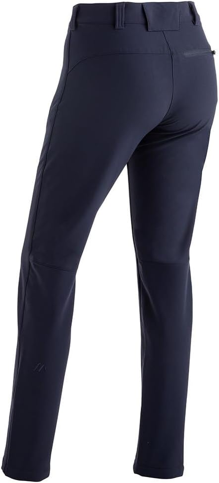 Maier Sports Helga Slim, Warme Damen Wanderhose, Wasserabweisende Outdoorhose für Trekking &amp; Hiking,