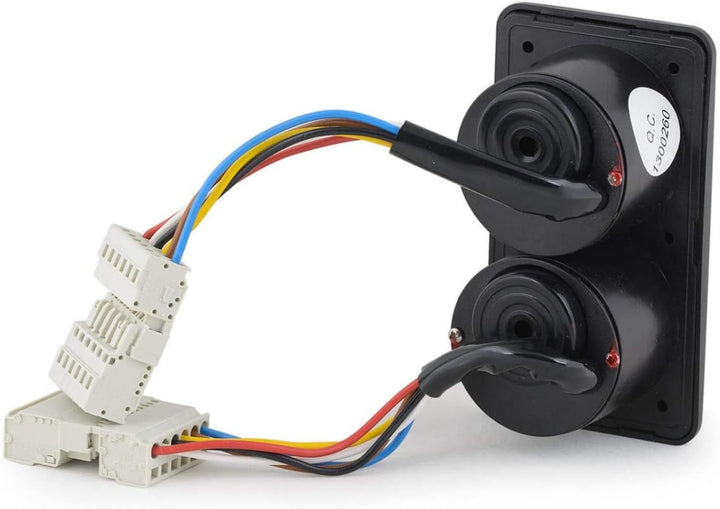 wellenshop Max Power Joystick-Steuerung f. Bugstrahlruder/Heckstrahlruder Schwarz Fernbedienung Bedi