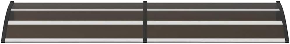 vidaXL Türvordach Haustürdach Haustür Überdachung Türdach Pultvordach Vordach Haustürvordach Schwarz