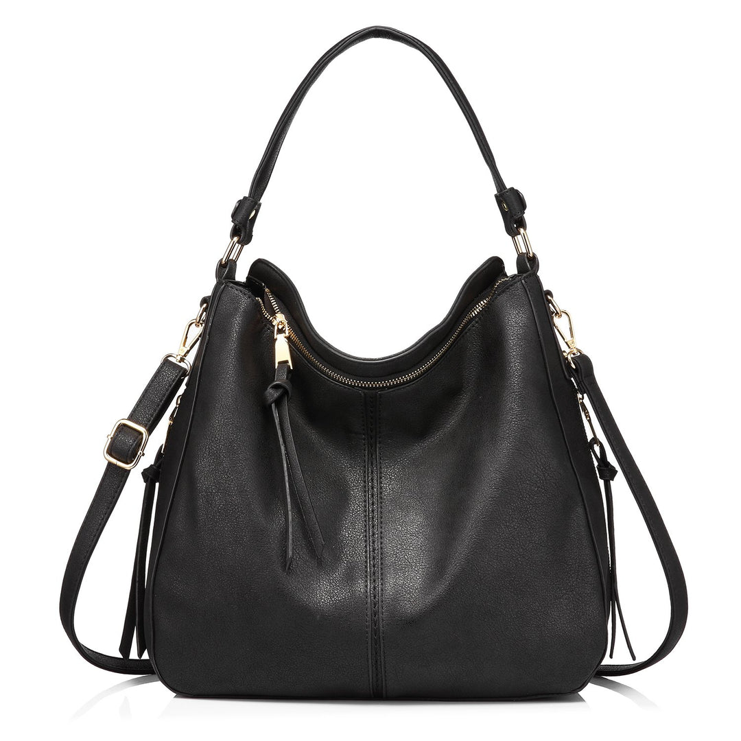 Realer Handtasche Damen Shopper Tasche Tote Leder Umhängetasche Gross Schultertasche Frau Elegant He