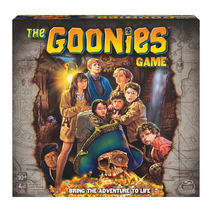 Spin Master Games Goonies, The Goonies Game Retro Vintage 80's Family Movie Board Game, for Kids Age