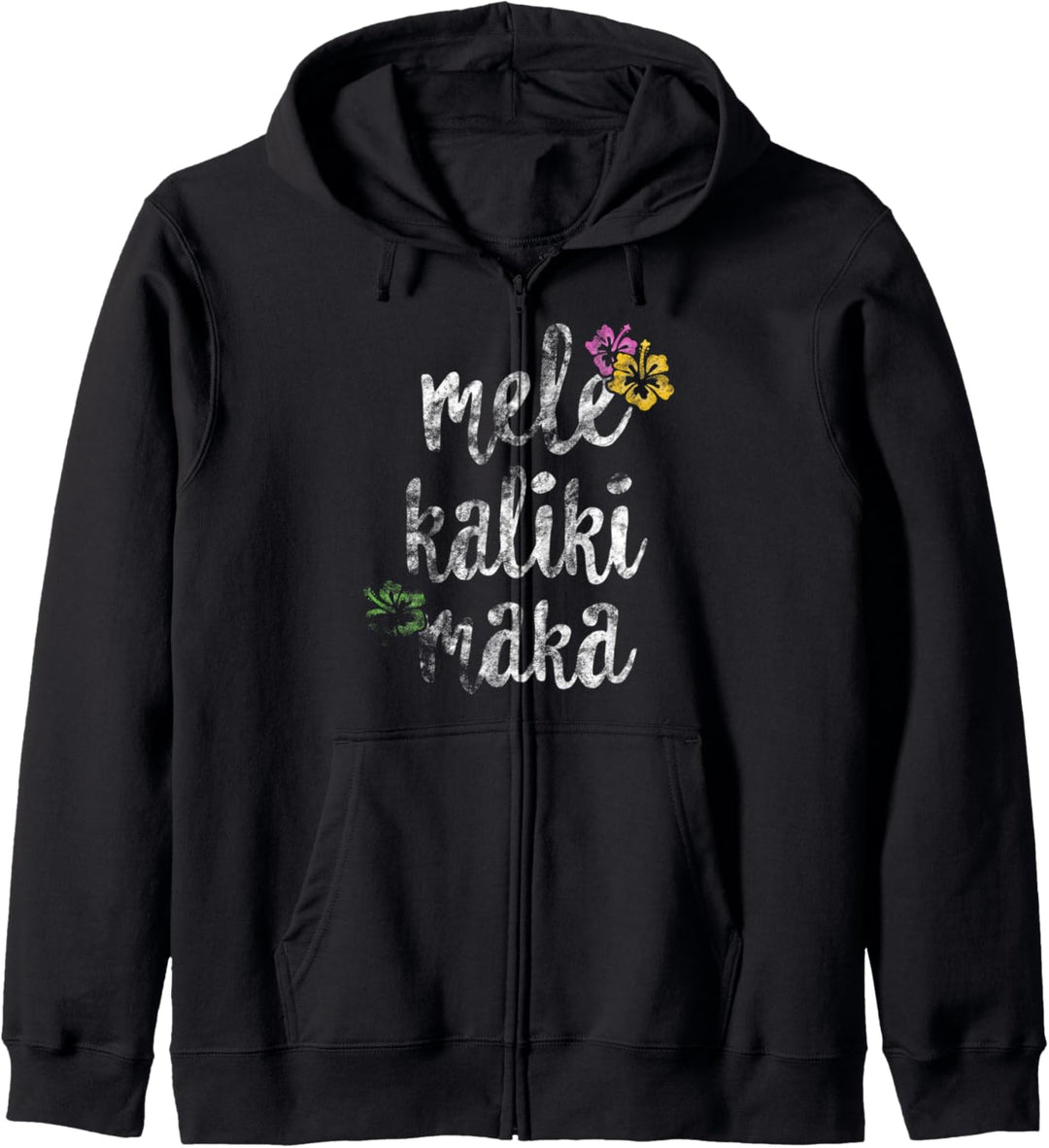 Vintage Mele Kalikimaka Hawaiian Christmas Xmas Hawaii Kapuzenjacke