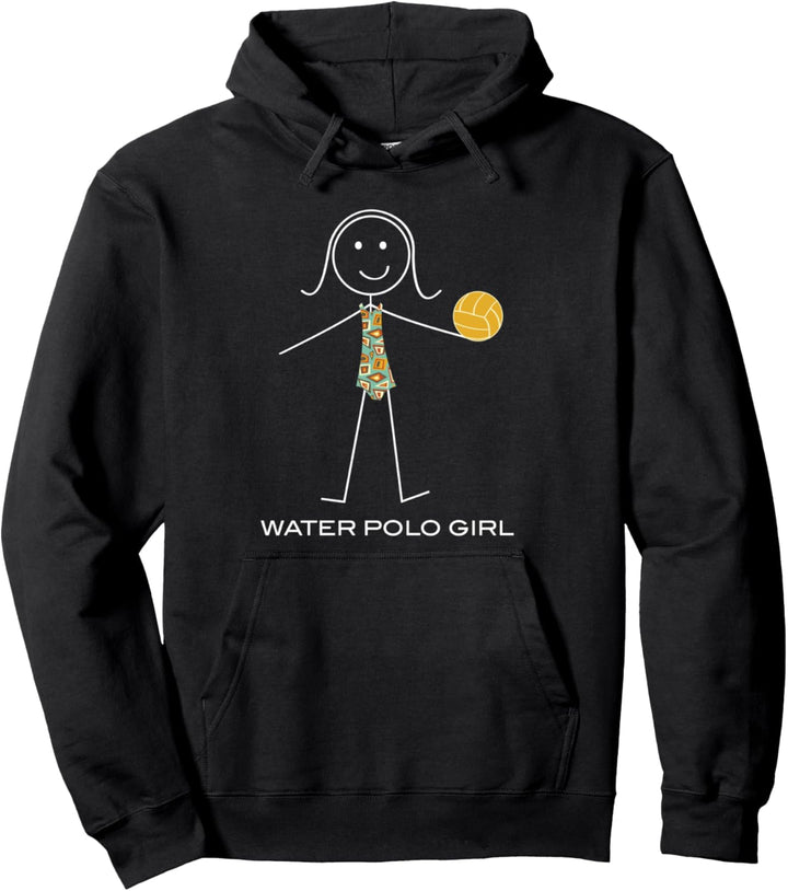 Funny Womens Wasserball, Mädchen Wasserball Spieler Pullover Hoodie