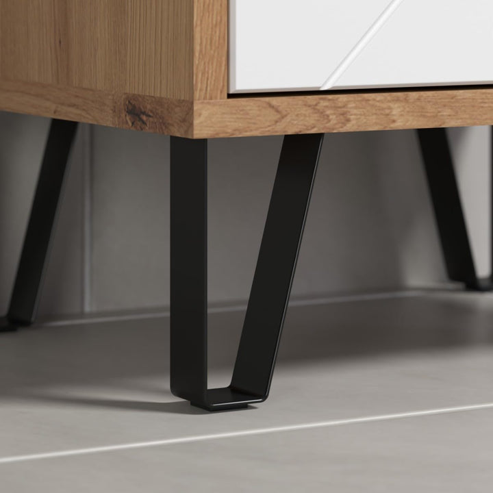 trendteam smart living - Badkommode Kommode - Badezimmer - Touch - Aufbaumass (BxHxT) 36 x 79 x 29 c