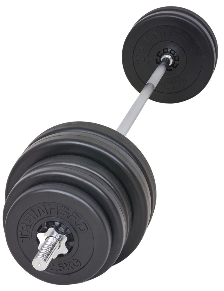 25kg - 110kg Hantelset Hantel Set Langhantel Hantelstange mit Gewichten Hantelscheiben