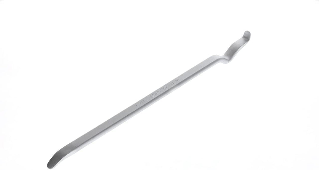 GEDORE Montierhebel, gekröpft, 610 mm lang, schwer, Auto/Motorrad/LKW, Stahl verchromt, Werkzeug für