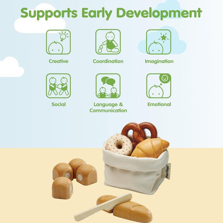 PLAN TOYS Mon Panier Boulanger