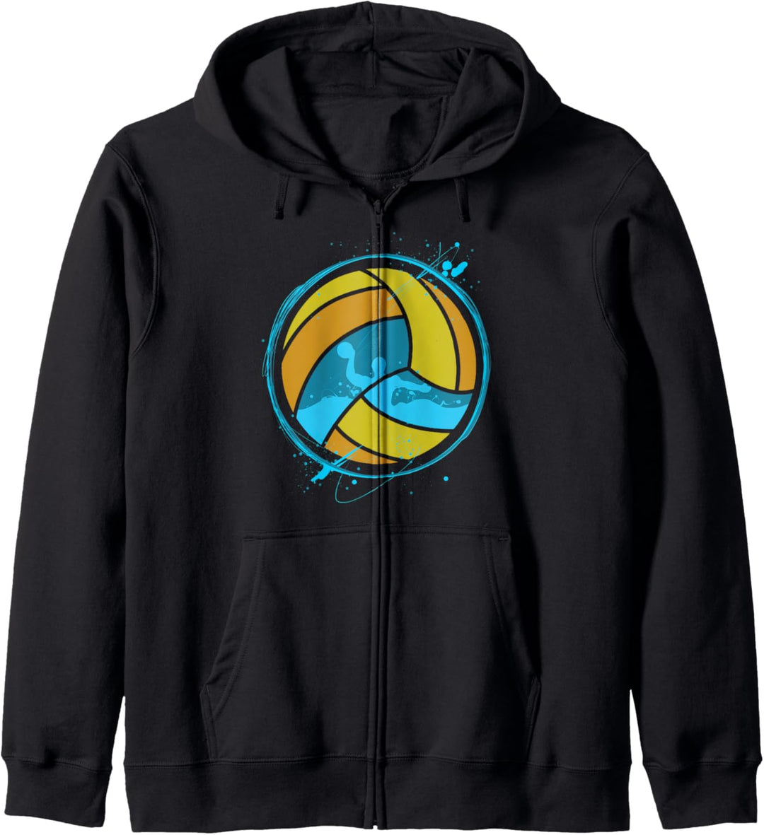 Wasserball Ball Geschenk Coach Spieler Kapuzenjacke