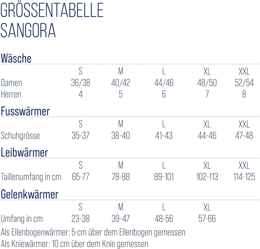 SUSA Thermounterwäsche Herren Angora Weiss I Kälteschutz mit angenehmem Tragekomfort I 100% Made in