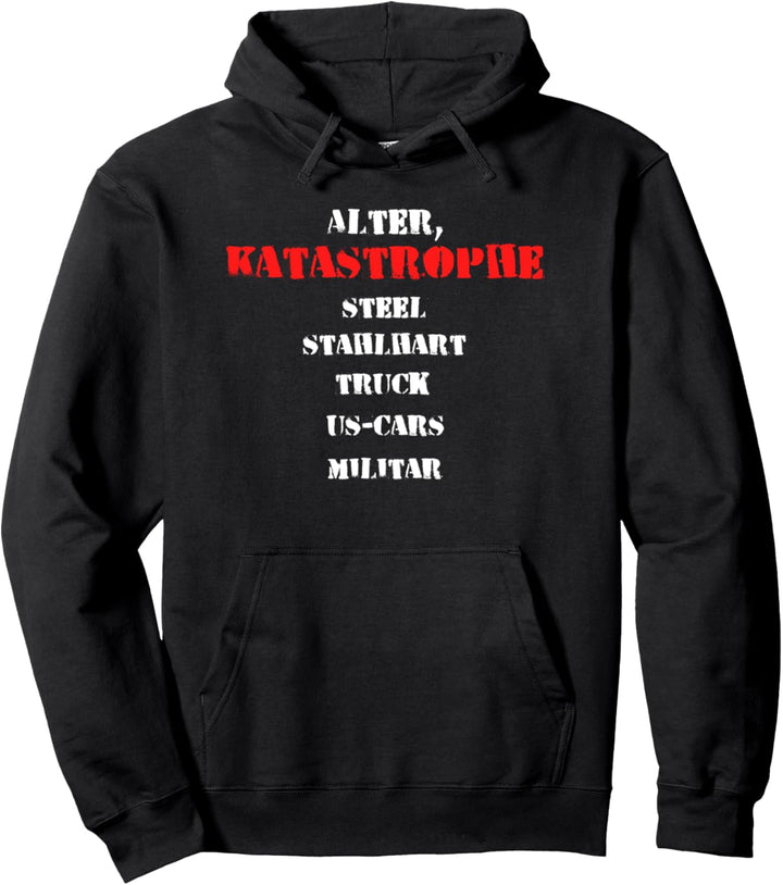 Alter Katastrophe Vintage Retro Lustig Geschenk Pullover Hoodie