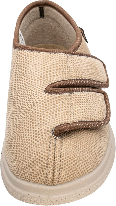 Fischer Damen Ortho Flache Hausschuhe 37 EU Beige Sand 806, 37 EU Beige Sand 806