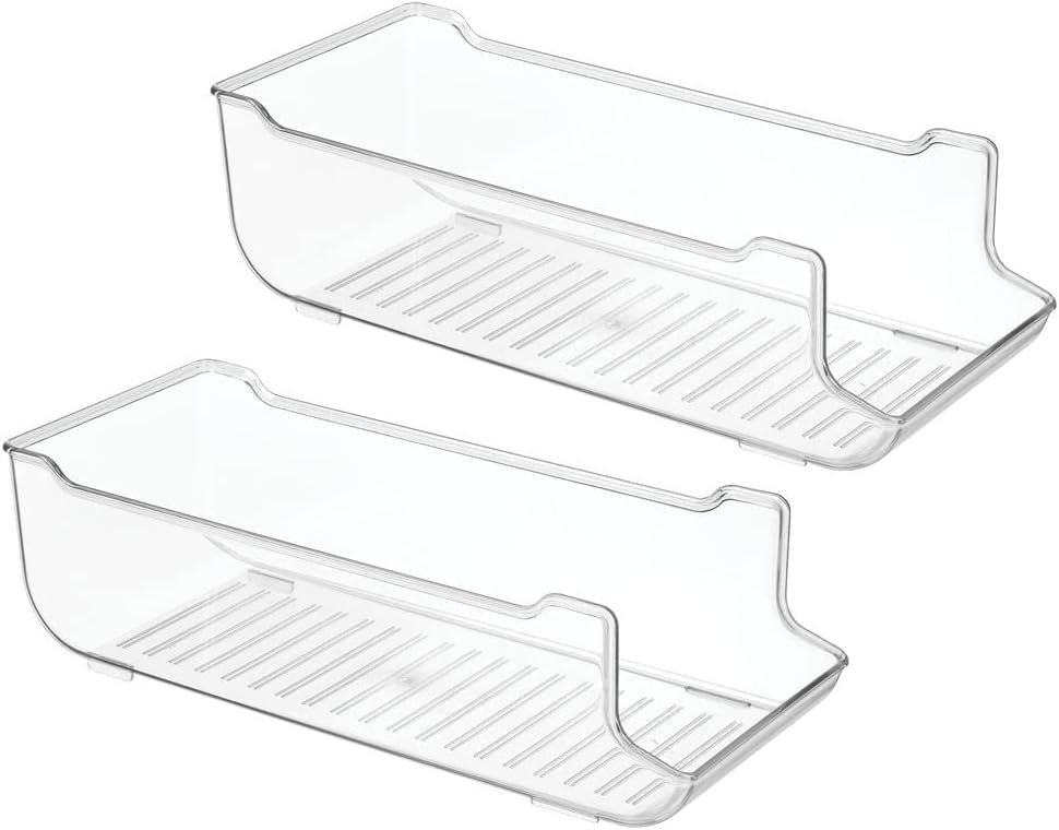 mDesign 2er-Set Dosenhalter für Kühlschrank und Küchenschrank – ideale Lebensmittel Aufbewahrungsbox