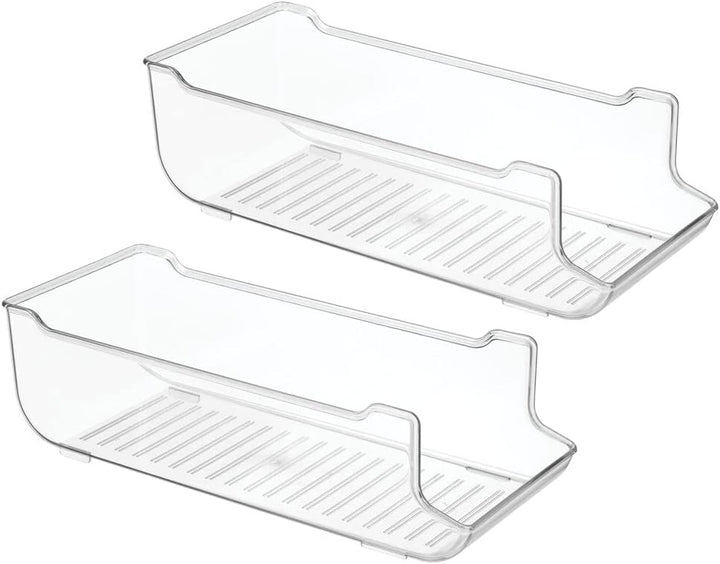 mDesign 2er-Set Dosenhalter für Kühlschrank und Küchenschrank – ideale Lebensmittel Aufbewahrungsbox