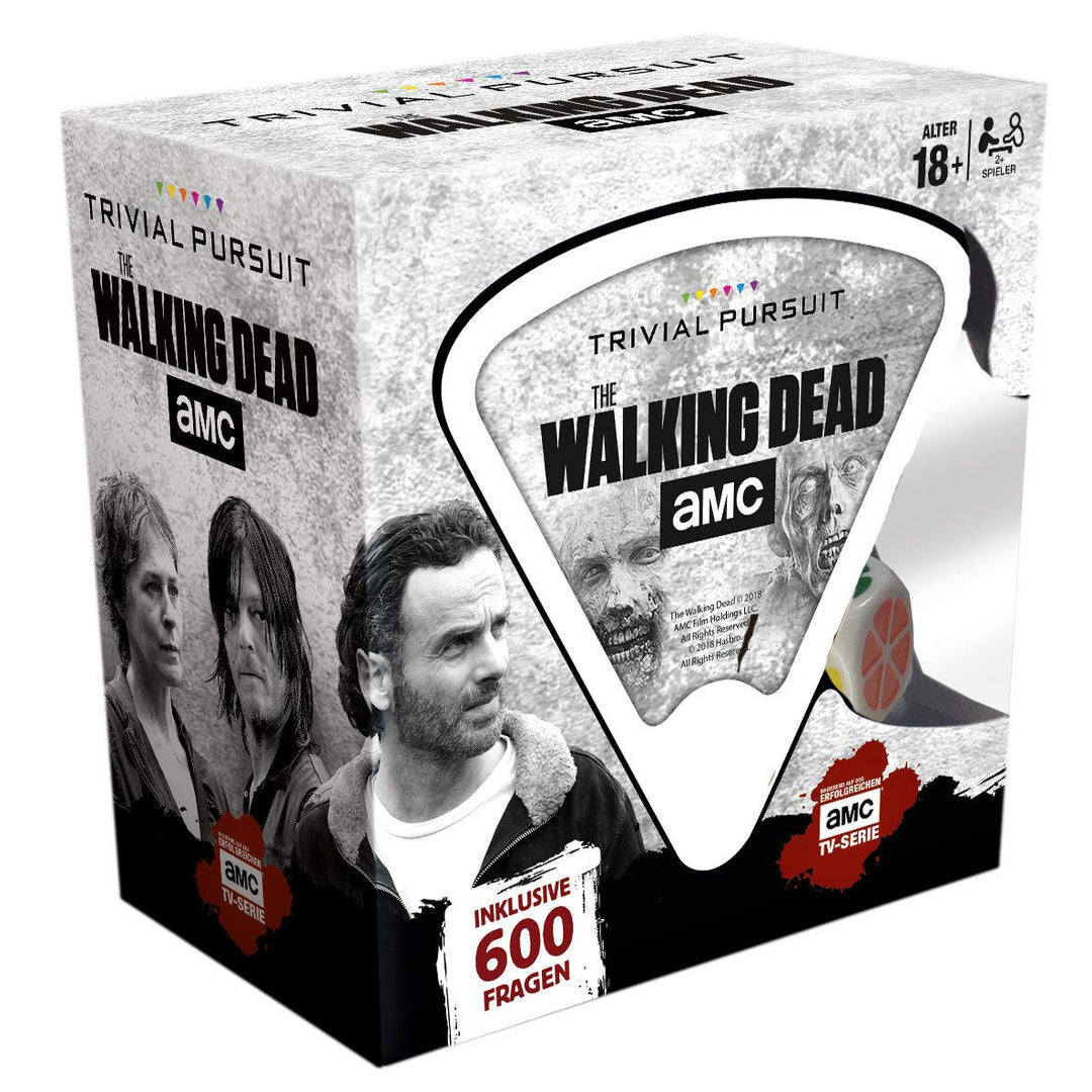Winning Moves - Trivial Pursuit - The Walking Dead AMC - The Walking Dead Merchandise - Alter 18+ -