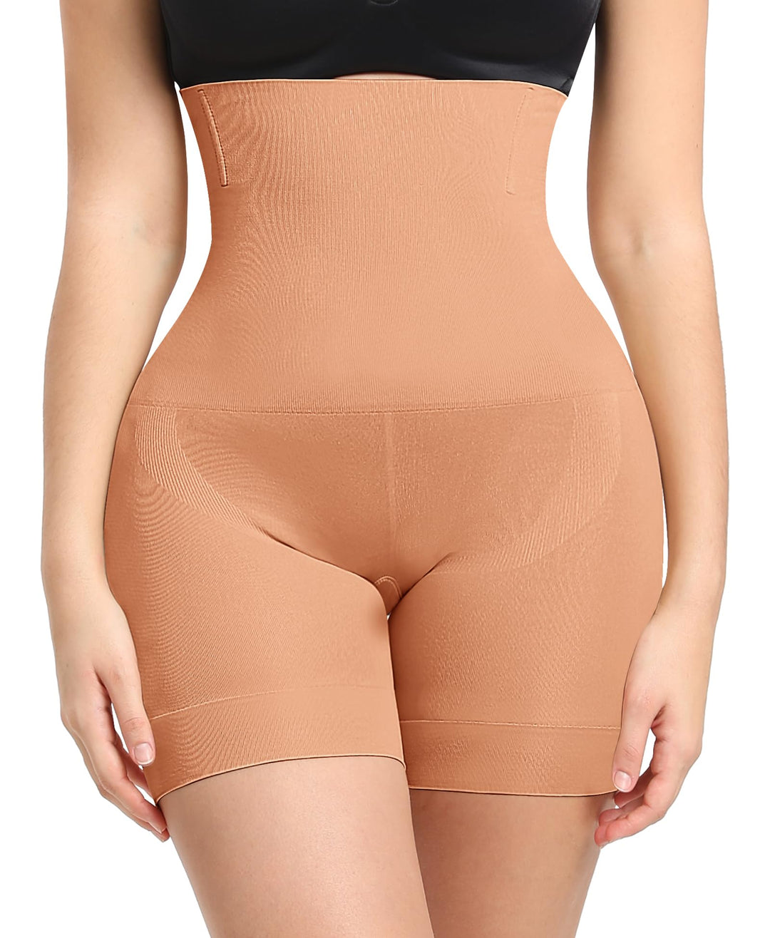 Bauchweg Unterhose Damen Shapewear Miederhose Hohe Taille Miederpants Body Shaper Kurze Leggings XL