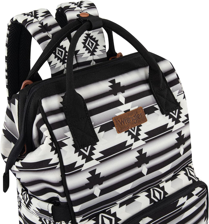 Montana West Wrangler Wickeltasche, Rucksack, Aztekenmuster, Reiserucksack, Geldbörsen, Western-Mult