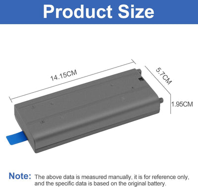 Exmate Kompatible für Laptop Akku Panasonic Toughbook CF19 CF-19 MK1 / 2/3/4/5/6/7/8 Notebook CF-VZS