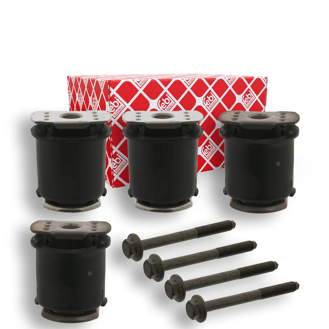 febi bilstein 32638 Achskörperlagersatz für Hinterachsträger, mit Schrauben , 1 Stück