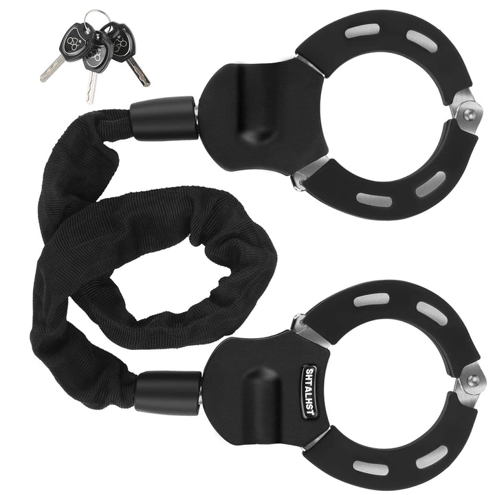 E Scooter Schloss, Schloss für E Scooter und Rollerschloss, Robustes Sicherheits Handschellen Kabels