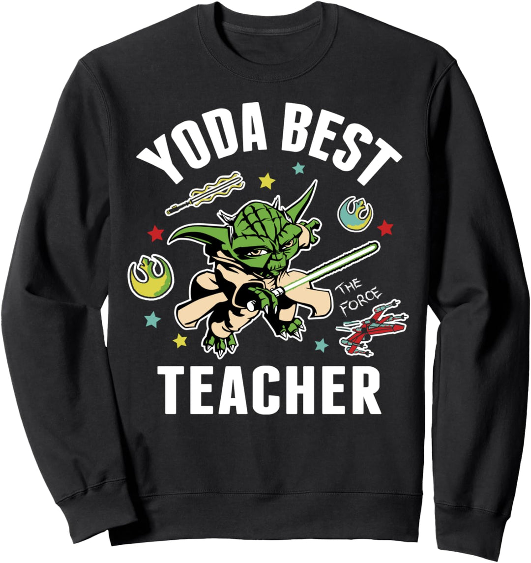 Star Wars Yoda Best Teacher Icons Sweatshirt
