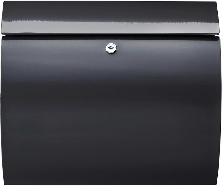 Burg Wächter Burg-Wächter Stahlbriefkasten mit Öffnungsstopp, A4 Einwurf-Format, EU Norm EN 13724, T