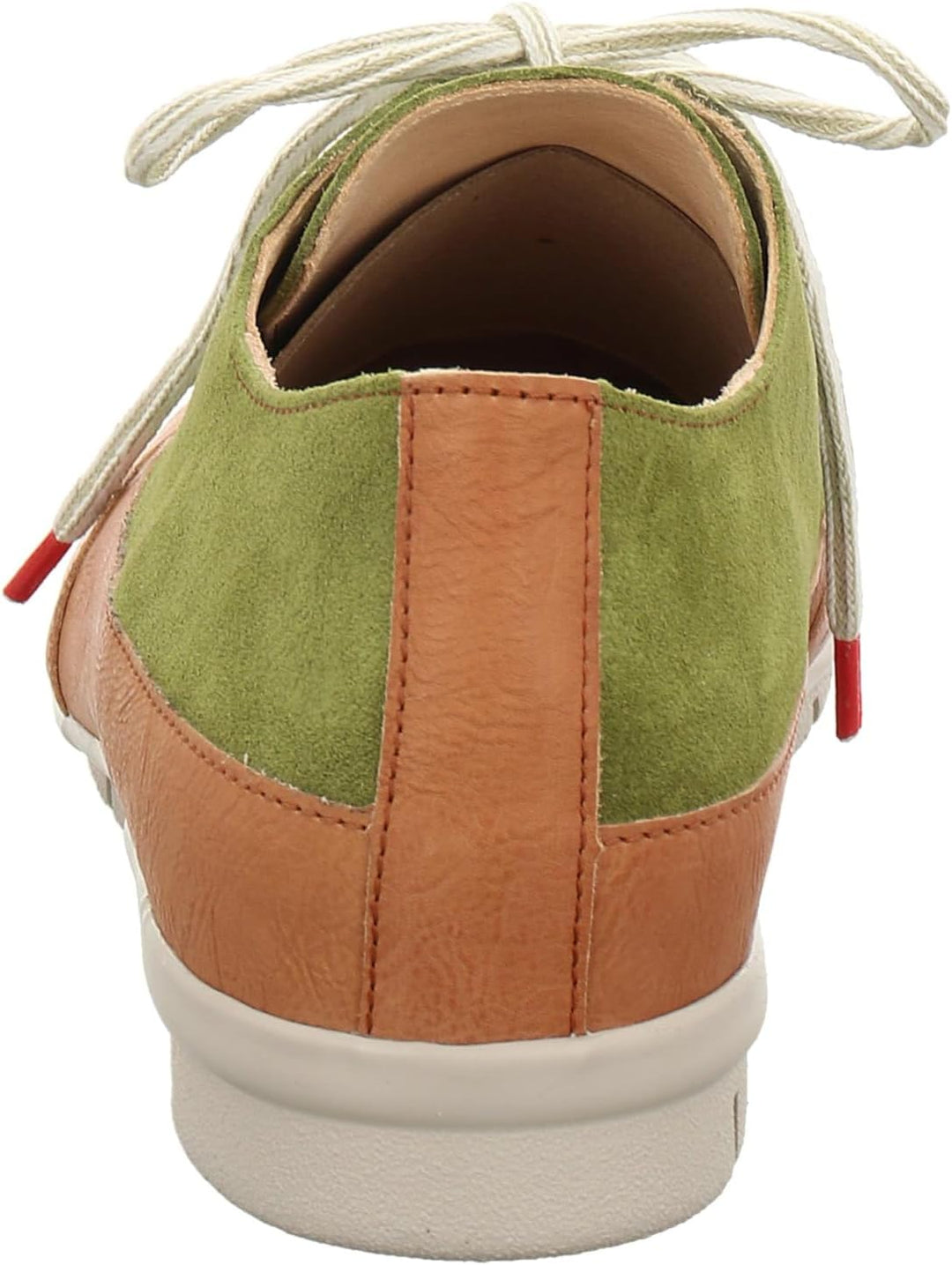 Think! Herren King Chromfrei Gegerbte Nachhaltige Wechselfussbett Schnürhalbschuhe 40.5 EU 7000 Moos