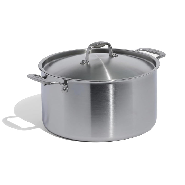 Made In Cookware – 11,36 l Suppentopf aus Edelstahl mit Deckel – 5-lagige Edelstahlbeschichtung – Pr