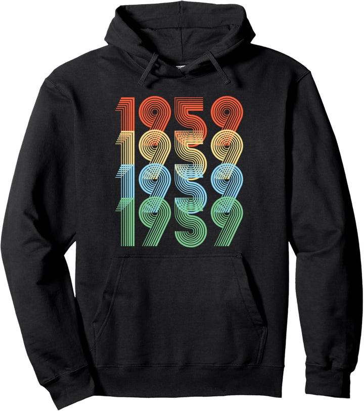 1959 Geburtstag Pullover Hoodie