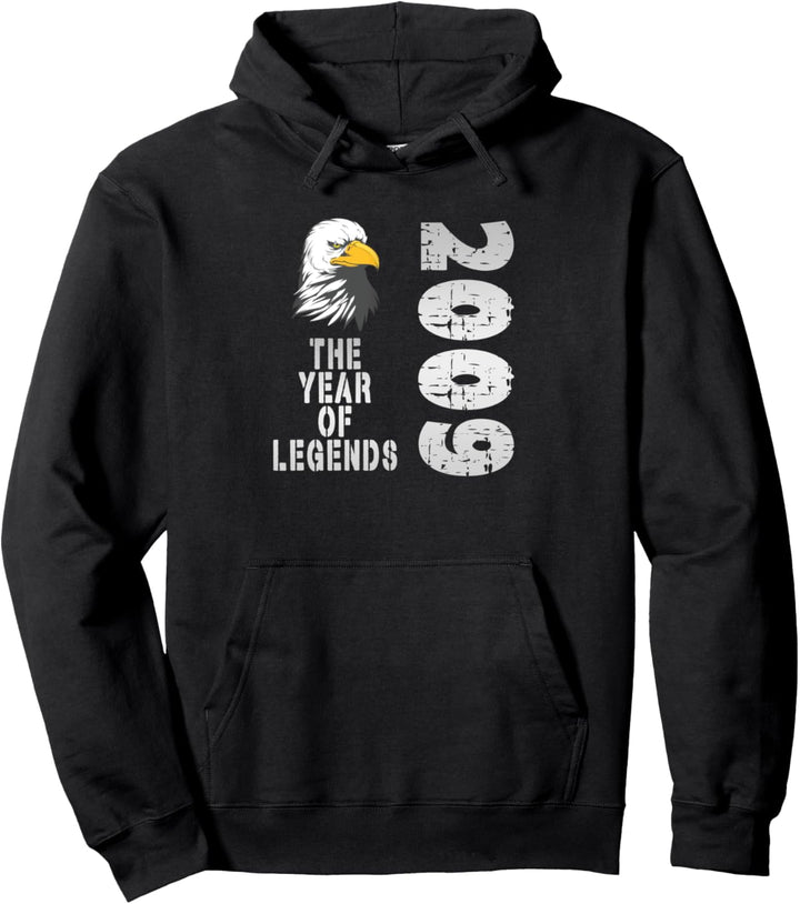 2009 Geburtsjahr, 2009 Year of Legends, Geburtstag Pullover Hoodie