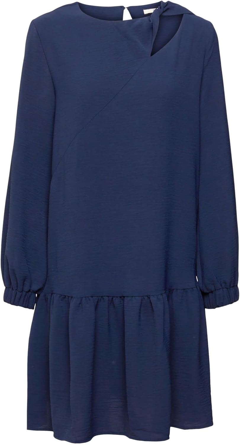 Esprit Damen 102ee1e319 Kleid 36 400/Navy, 36 400/Navy