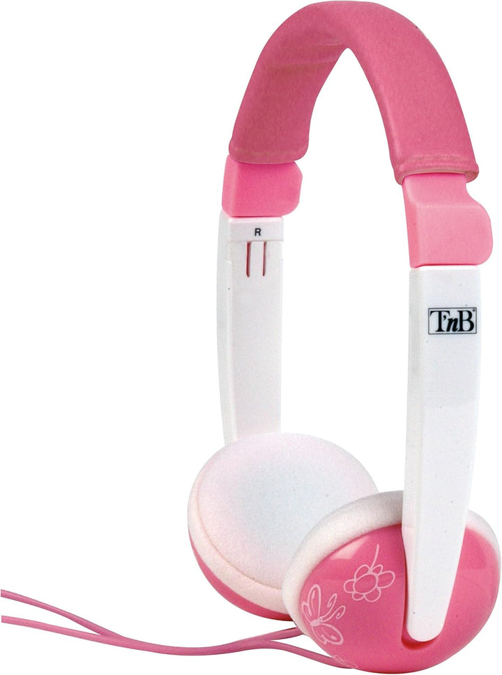 T'nB CSKIDPK Kids Sound Stereokopfhörer Kinder rosa/weiss