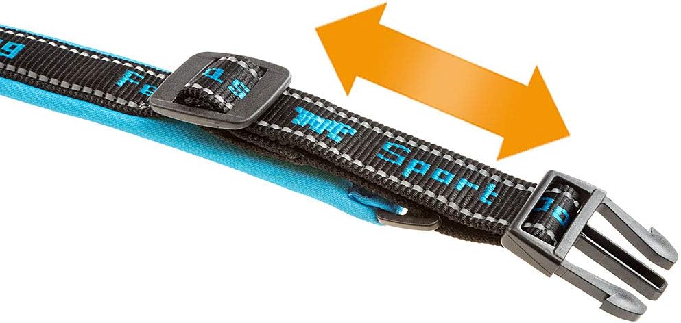 Ferplast Hundehalsband Sport Dog, Weich Gepolstertes Nylon Hunde Halsband für grosse Hunde, Verstell